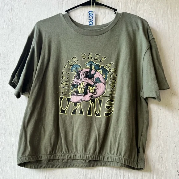 Vans Crop Top “Better Daze Ahead” - Picture 2 of 3